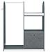Sobuy Giardaroba Appendiabiti Per Bambini 97x35x108cm Kmb40-hg - Foto miniatura 1