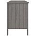 Lusso Casadino -  Scrivania Hamar Grigio Chiaro 113x50x75 Cm In Legno Di Pino - Foto miniatura 5