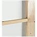 Porta Scorrevole con Set Hardware 'ORKDAL'Legno Massello e Vetro - Foto miniatura 8
