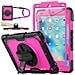Custodia Per Ipad Mini 4/5 Con Supporto E Tracolla Rosa - Foto miniatura 1