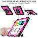 Custodia Per Ipad Mini 4/5 Con Supporto E Tracolla Rosa - Foto miniatura 4