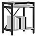 Libreria Grigio sonoma 40 x 30 x 48.5 cm Legno multistrato - Foto miniatura 3