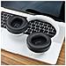 2 Cuscinetti Auricolari Di Ricambio Compatibili Con Cuffie Microsoft Surface Gen I & Gen Ii Black - Foto miniatura 4