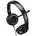 Cuffie Audio Cablate Jack 3.5mm Con Microfono Anti-rumore Orientabile, Nero - Foto miniatura 2