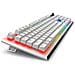 Tri-Mode AW920K Tastiera Gaming USB + RF Wireless + Bluetooth Layout Inglese US Bianco - Foto miniatura 3