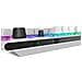 Tri-Mode AW920K Tastiera Gaming USB + RF Wireless + Bluetooth Layout Inglese US Bianco - Foto miniatura 9