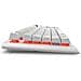 Tri-Mode AW920K Tastiera Gaming USB + RF Wireless + Bluetooth Layout Inglese US Bianco - Foto miniatura 6