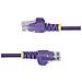 Cavo Ethernet CAT6 Viola da 5m; Patch UTP con Plug RJ45 Antigroviglio e Rilievi di Trazione, Cavo Lan Slim in Rame Puro 28AWG, Sottoposto a test Fluke - Foto miniatura 2