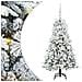 Albero di Natale Artificiale con Rami Pieghevoli Bianco 120 cm - Foto miniatura 1