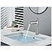 Rubinetto per lavabo da bagno, Blackswan, tipo M302, modello nichelato con montaggio su lavabo, misura 17,3 cm - Foto miniatura 4