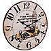 Orologio Da Parete In Legno Bianco D34x2 Cm - Foto miniatura 1