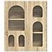 Armadio pensile con lo scaffale Rovere Sonoma 59 x 20 x 71.5 cm - Foto miniatura 5
