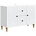 Mobile TV Bianco 89 x 34,5 x 60 cm Legno ingegnerizzato - Foto miniatura 1