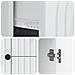 Mobile TV Bianco 89 x 34,5 x 60 cm Legno ingegnerizzato - Foto miniatura 9
