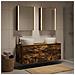 Set di mobili per il bagno 5 pcs Rovere Fumo - Foto miniatura 2