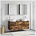 Set di mobili per il bagno 5 pcs Rovere Fumo - Foto miniatura 4