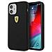 Ferrari Fessihcp12sbk Custodia On Track In Silicone Nera Per Iphone 12 Mini 5,4"" - Foto miniatura 2