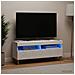 Mobile TV LED Bianco Legno ingegnerizzato - Foto miniatura 2