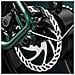M20 Bici Elettrica Fat Bike 20'' 250W 25km /h, Doppia Sospensione, Autonomia 75km, Telaio Alluminio, Bianco - Foto miniatura 8