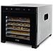 DSY900 Disidratatore per alimenti: frutta, verdura, erbe, 650 W, 6 vassoi rimovibili, termostato da 35° a 75°C, schermo LCD touch screen - Foto miniatura 5