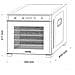 DSY900 Disidratatore per alimenti: frutta, verdura, erbe, 650 W, 6 vassoi rimovibili, termostato da 35° a 75°C, schermo LCD touch screen - Foto miniatura 6