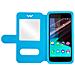 Custodia Stand Doppia Finestra Universale Taglia Xxl - Azzurra - Foto miniatura 6