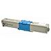 TONER COMPATIBILE -  C321 Ciano *serie Eco* Per Oki C301dn, 321dn, Mc332dn, Mc342dn, Mc342dnw 44973535 1.500 Pagine - Foto miniatura 1