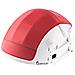 Cache Di Protezione Rimovibile Impermeabile Utilizzabile Su Casco Pieghevole Plixi Per Bicicletta, Monopattino Elettrico, Overboard, Gyroroue, Gyropode, Skateboard, Roller, Vae - protegge Dal Freddo E La Pioggia - colore Rosso - taglia S-m - Foto miniatura 3