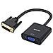 Attivo Dvi-d A Vga Dvi-d 24 1 A Vga Maschio A Femmina Adattatore - Foto miniatura 1