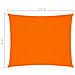 Parasole a Vela Oxford Rettangolare 2,5x3,5 m Arancione - Foto miniatura 6