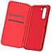 Custodia Samsung Galaxy S21 Plus Portacarte Funzione Supporto Similpelle Rosso - Foto miniatura 1
