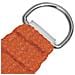 Vela Parasole 160 g / m² Arancione 2x4,5 m in HDPE - Foto miniatura 4