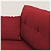 Megan Divano Letto Matrimoniale In Microfibra Smacchiabile T11 Rosso - Foto miniatura 5