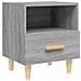 Comodini 2 Pz Grigio Sonoma 40x35x47 Cm - Foto miniatura 4