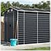 Capanno Da Giardino Antracite 191x980x198 In Acciaio Zincato - Foto miniatura 1