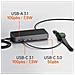 Stazione Di Ricarica 2 Usb Multi-schermo 4k Compatibili Displaylink, Grigio - Foto miniatura 7