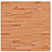 Piano Per Tavolo 70x70x1,5 Cm Quadrato Legno Massello Di Faggio - Foto miniatura 2