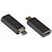 USB-AD202 adattatore per inversione del genere dei cavi USB Micro B USB C Nero - Foto miniatura 1