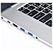 Ul03pkdb Clip Sicura Bloccaporte + Chiave Usb Tipo A Blu 6 Pz - Foto miniatura 2