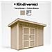 Casetta da giardino con pannelli in legno Lp Smartside 4,3 m2 con pavimento e piastrelle bituminose - L161x294x239 cm - M902a - Terra Marrone - Foto miniatura 8