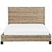 Letto Matrimoniale Rattan Naturale 140 X 200 Cm Salbris - Foto miniatura 5