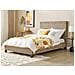 Letto Matrimoniale Rattan Naturale 140 X 200 Cm Salbris - Foto miniatura 1