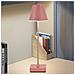 Lampada Da Tavolo Ricaricabile Usb Luce Bianca Calda Naturale Lume 10 Watt Rosa - Foto miniatura 1