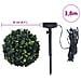 Sfere di Bosso Artificiale con Luci LED 2 pz Verdi 22 cm - Foto miniatura 8