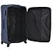 3 Pz Set Di Valigie Trolley Morbide Blu Marino - Foto miniatura 6