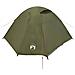 Tenda da Campeggio a Cupola 4 Persone Verde Oliva Impermeabile - Foto miniatura 4