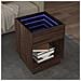 Tavolino da Salotto con LED Infinity Rovere Marrone 40x40x50 cm - Foto miniatura 2