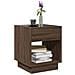 Tavolino da Salotto con LED Infinity Rovere Marrone 40x40x50 cm - Foto miniatura 5