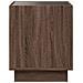 Tavolino da Salotto con LED Infinity Rovere Marrone 40x40x50 cm - Foto miniatura 7