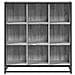Libreria Grigio Sonoma 97,5x33x107,5 cm Multistrato e Metallo - Foto miniatura 4